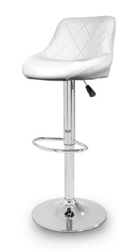 РЕГУЛИРУЕМЫЙ, СТЕГАНЫЙ, ВРАЩАЮЩИЙСЯ БАРНЫЙ СТУЛ