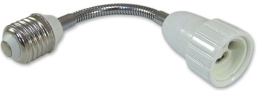 Adapter, przedłużka żarówki LED E27-GU10 HURTOWNIA