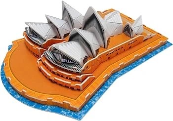 KLOCKI KONSTRUKCYJNE PUZZLE 3D SYDNEY OPERA HOUSE 37 ELEMENTÓW