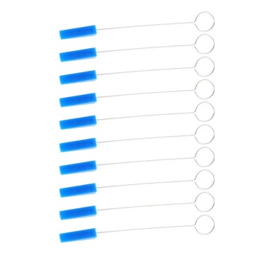 10 шт., приглушение звука для фортепиано, металлическая ручка, треугольный резиновый музыкальный крепежный инструмент