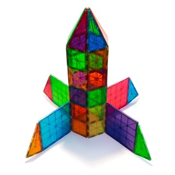 НАБОР Магнитных Блоков MAGNA TILES 100 CLASSIC