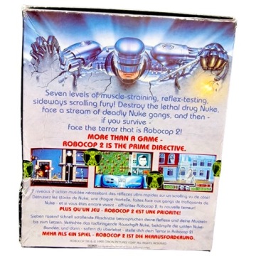 Игра RoboCop 2 Amiga Big Box ENG / Amiga 500 floppy / проверено