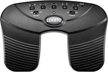 LEKATO Bluetooth Педаль переворота страниц Бесшумные разделы Педаль переворота страниц