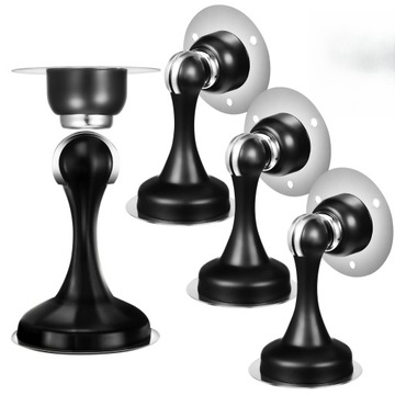 4 SZTUKI MAGNETYCZNE ZATRZASKI DRZWIOWE UCHWYT NIERDZEWNA