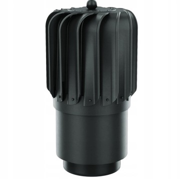 Nasada kominowa obrotowa PP fi150 / fi110 Grafit