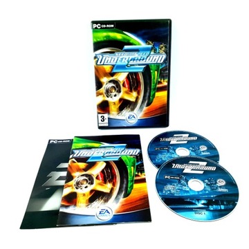 NEED FOR SPEED UNDERGROUND 2 II PC NFS