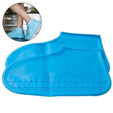 Wodoodporne Ochraniacze na Buty r40-44 niebieskie