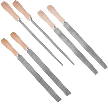 BEFANA Напильник по дереву 200 мм, набор Полировка