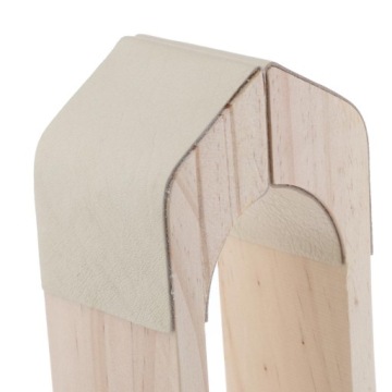 Зажим инструмент Деревянный зажим DIY Кожа вязание материалы Кожа