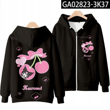 куроми толстовка hello kitty каваи Харадзюку аниме