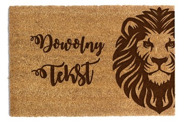 ДВЕРНОЙ КОВРИК Любая надпись, 60х90см.