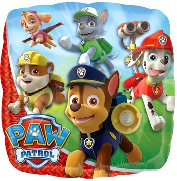 BALON FOLIOWY PSI PATROL PAW PATROL 43x43CM-0179