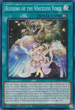 Yu-Gi-Oh! TCG: Blessing of the Voiceless Voice (LEDE)