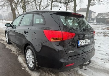 Kia Ceed II Kombi 1.4 DOHC 100KM 2012 Kia Ceed Bezwypadkowa, 100 oryginalny lakier, podgrzewana kierownica 1.4, zdjęcie 8