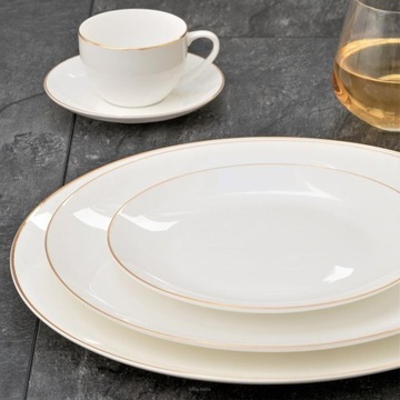 Villa Italia Boston Gold Набор тарелок на 6 человек