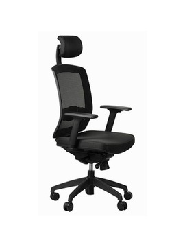 Fotel Ergonomiczny ANAYA Czarny Krzesło Siatka