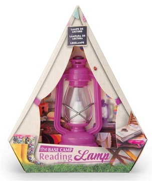 LAMPKA DO CZYTANIA FIOLETOWA BASE CAMP LAMP, IF