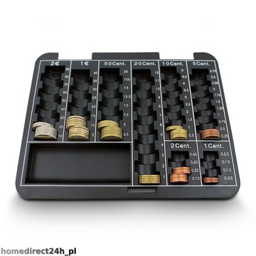 СЕЙФ ДЛЯ ДЕНЕЖНЫХ КАССЕТ МЕТАЛЛ 25СМ СИНИЙ