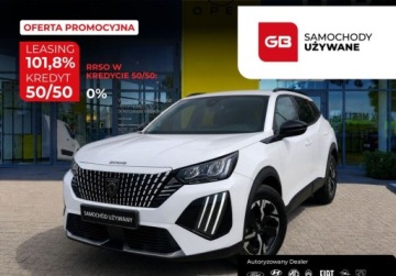 Peugeot 2008 II SUV 1.2 PureTech 130KM 2023 Peugeot 2008 1.2 130KM AET8 Allure Kamera Mirror Screen SalonPL SerwisASO
