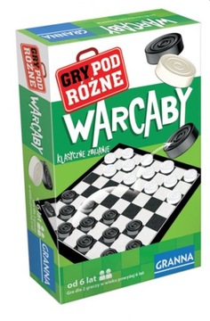 GRANNA WARCABY GRA PLANSZOWA WERSJA PODRÓŻNA 6+