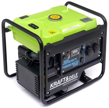 AGREGAT PRĄDOTWÓRCZY GENERATOR INWERTOROWY 4850W 2x230V AVR + OLEJ USB LCD