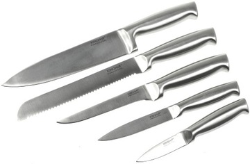 НОЖИ КУХОННЫЕ набор ножей в блоке 6 шт, ПОДСТАВКА 3461