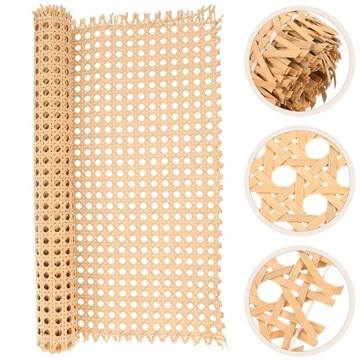 1 рулон тростниковой ленты, имитирующей ротанг