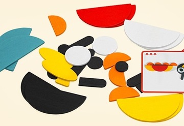 Деревянный пазл Деревянный пазл Монтессори