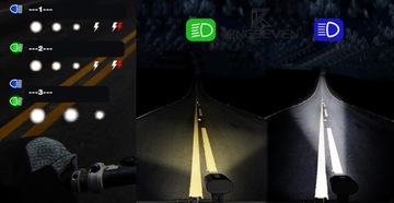 Мощный фонарь BIKE, светодиодный фонарь спереди и сзади, 2000 лм, фонарик 10 000 мАч BIKE