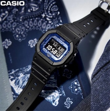 NOWY G-SHOCK GW-B5600BP-1ER BLUE PAISLEY SOLAR DCF