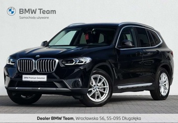 BMW X3 G01 SUV Facelifting 2.0 20d 190KM 2022 BMW X3 I wlasciciel Laser Hak Gwarancja Bezwypadkowy FVAT23