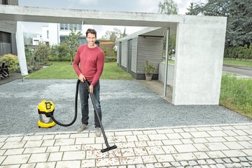 Пылесос KARCHER WD 3 Battery Premium мощностью 300 Вт.