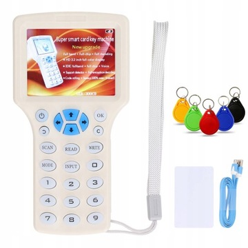 CZYTNIK PROGRAMATOR RFID - KOPIARKA KART ID IC