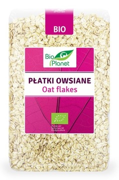 Płatki Owsiane 1kg - Bio Planet - Ekologiczne