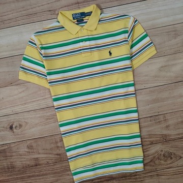 POLO RALPH LAUREN Koszulka Polo Męska w Paski r. L