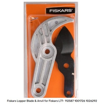 Zestaw części do sekatora FISKARS kowadełko śruba