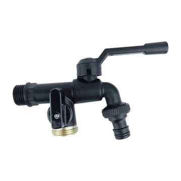 Наружный смеситель из латуни, садовый шланговый смеситель с