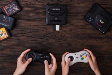 8BitDo M30 2.4G Белый Pad SEGA Mega Drive Mini Switch RPi