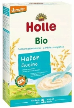 HOLLE KASZKA OWSIANA Z PEŁNEGO PRZEMIAŁU BIO 250G
