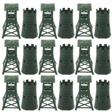 Военный набор с декором замка на столешнице