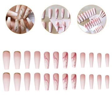 ГРАДИЕНТНЫЕ НАКЛЕЙКИ ДЛЯ ИСКУССТВЕННЫХ НОГТЕЙ Сделай сам, ДЛИННЫЕ