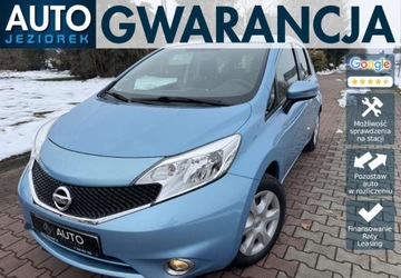 Nissan Note II 1.2 80KM 2016 Nissan Note Benzyna Klimatyzacja tempomat ksiazka serwisowa GWARANCJA 1.2