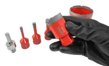 АЛМАЗНЫЕ КОРОНОЧНЫЕ ПИЛЫ НАБОР АЛМАЗНЫХ СВЕРЛ КЕРАМИЧЕСКИЕ КРУЖЕВА ГЛАЗУРЬНАЯ ПЛИТКА