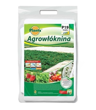 Agrowłóknina biała zimowa okryciowa do osłony upraw 19g/m2 1,6x20m P19 UV