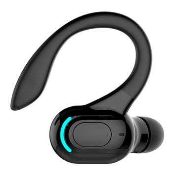 Słuchawki bezprzewodowe Bluetooth Wodoodporne ładowanie USB Hi Fi Business Czarne