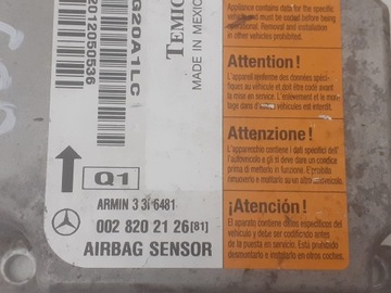 0028202126 MODUL AIRBAG MERCEDES-BENZ E T-MODEL S210 125KW