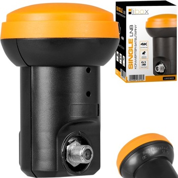 СПУТНИКОВАЯ АНТЕННА 90 ОДИНОЧНАЯ HD 4K НАБОР