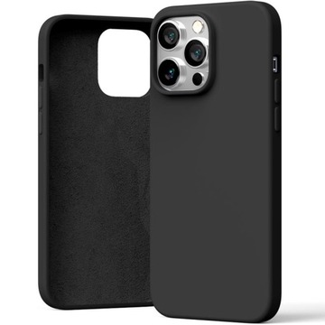 Etui do iPhone 15 Pro Max Mercury Silicone case cover obudowa + mikrofibra