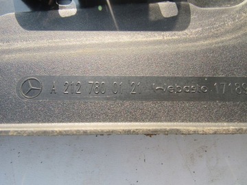 MERCEDES E W212 212 SKLO (OKNO) PANORÁMA STŘECHA SKLO A2127800121