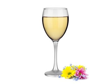 Kieliszek Wino 300ml Nóżka Srebrna